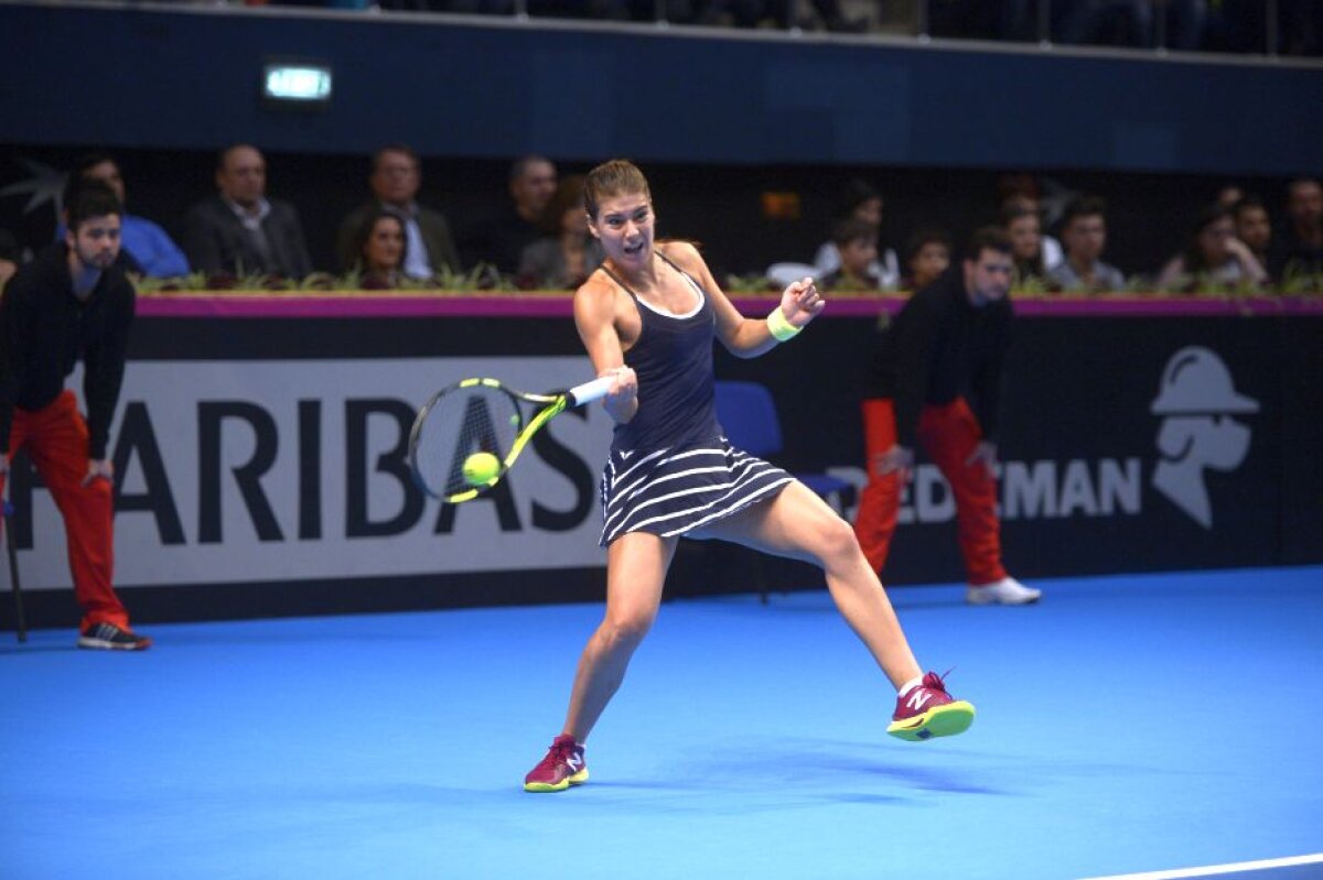 FOTO România - Belgia 0-2 la general » Cîrstea și Niculescu au pierdut în prima zi de Fed Cup