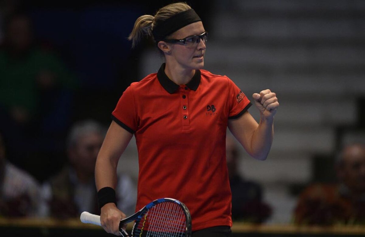 Cu lecția pregătită » Flipkens a trecut în două seturi de Niculescu: ”Am învățat să fiu răbdătoare”