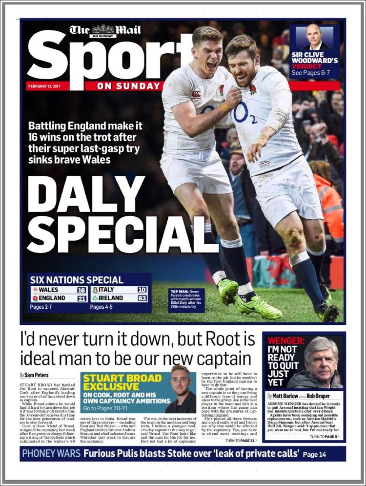 Ce scriu azi ziarele de sport din lume (12 februarie 2017)