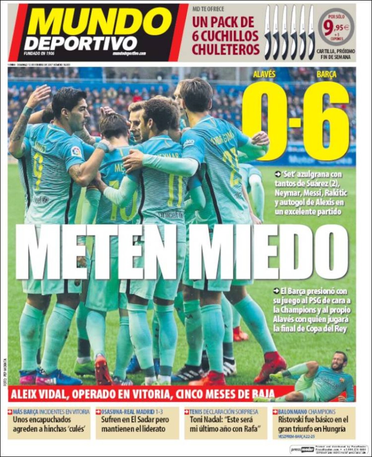 Ce scriu azi ziarele de sport din lume (12 februarie 2017)