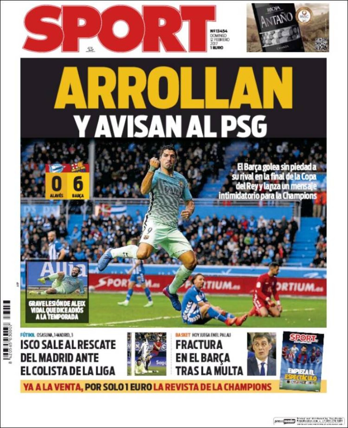 Ce scriu azi ziarele de sport din lume (12 februarie 2017)