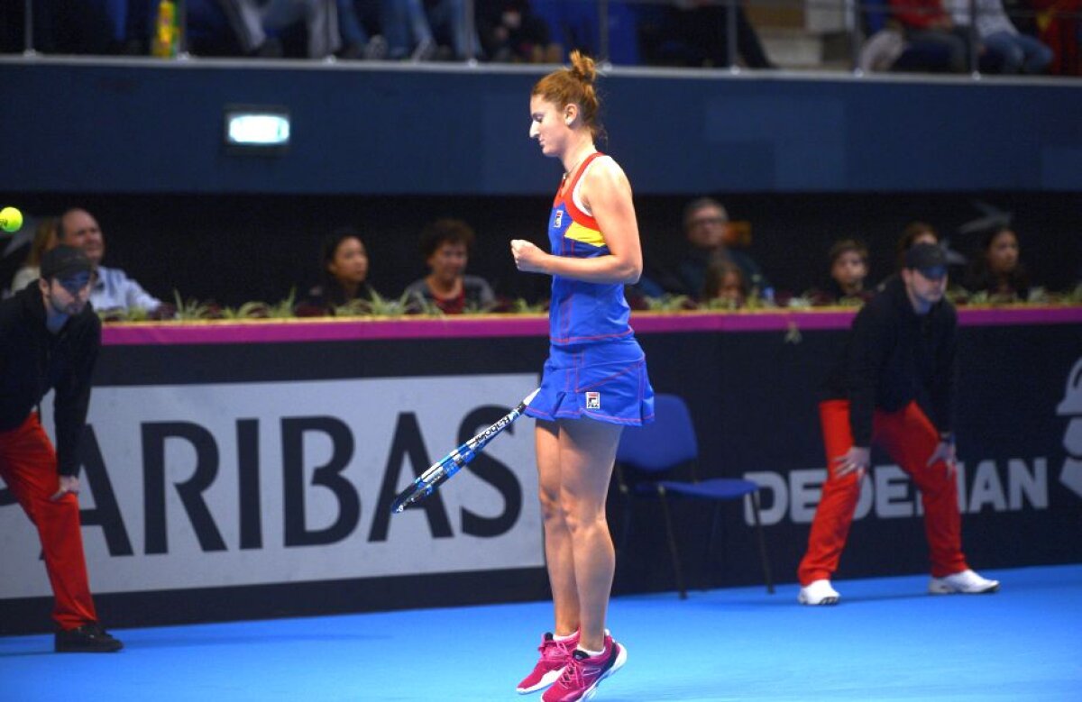 FOTO S-a terminat, România pierde cu Belgia » Irina Begu a fost învinsă după un meci maraton cu Elise Mertens