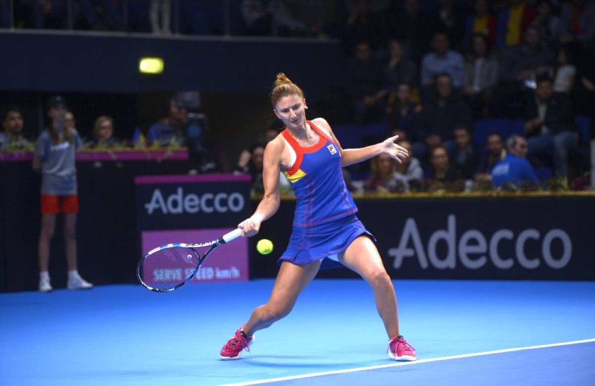 FOTO S-a terminat, România pierde cu Belgia » Irina Begu a fost învinsă după un meci maraton cu Elise Mertens