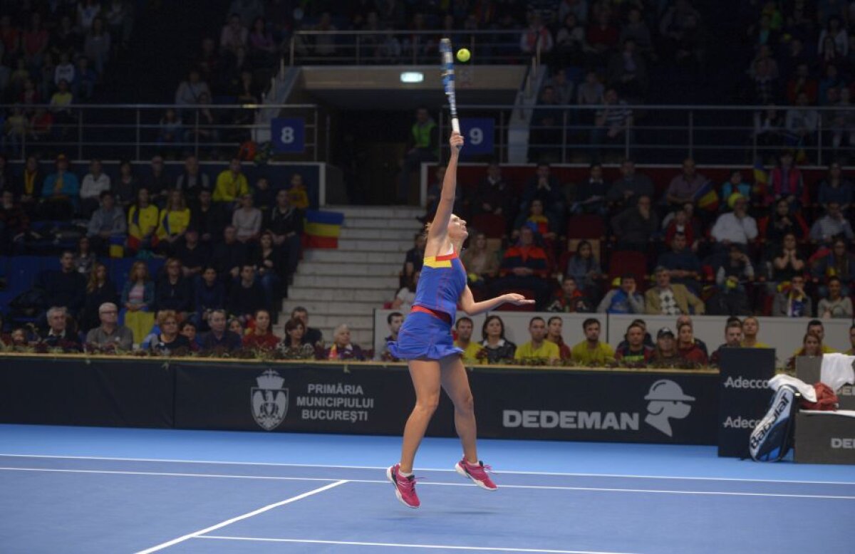 FOTO S-a terminat, România pierde cu Belgia » Irina Begu a fost învinsă după un meci maraton cu Elise Mertens