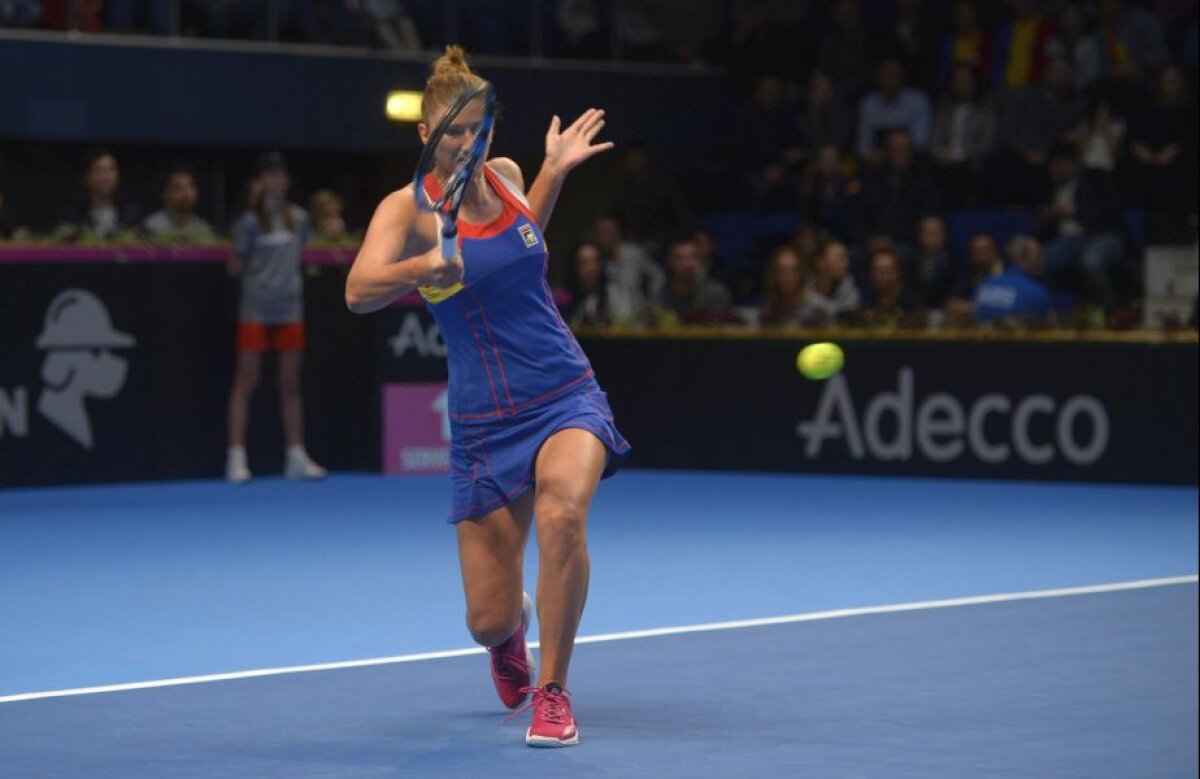 FOTO S-a terminat, România pierde cu Belgia » Irina Begu a fost învinsă după un meci maraton cu Elise Mertens