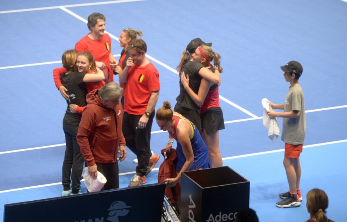 FOTO S-a terminat, România pierde cu Belgia » Irina Begu a fost învinsă după un meci maraton cu Elise Mertens