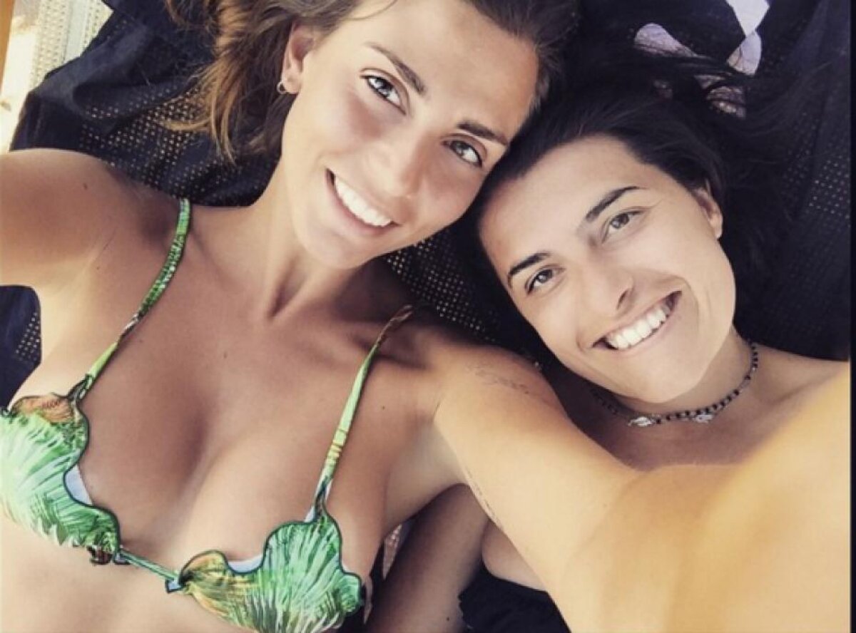 FOTO Soția unui star italian a surprins pe Instagram: "Mă gândeam să vă spun ceva interesant"