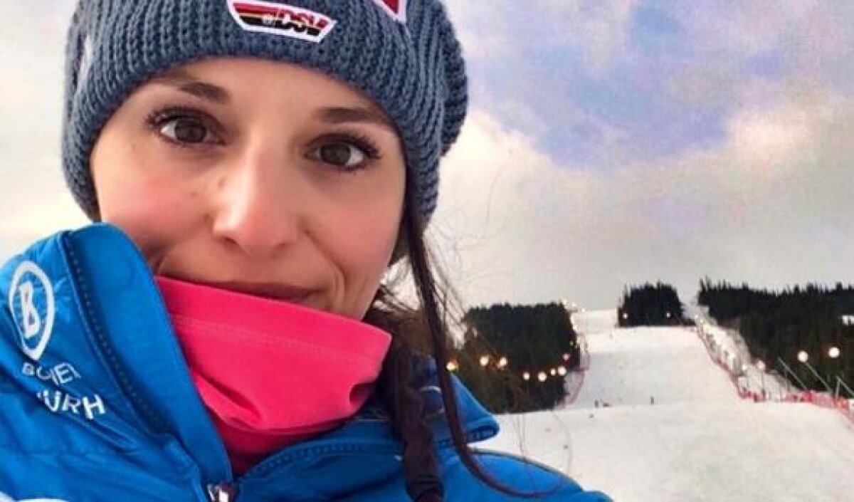 FOTO Christina și-a uitat schiurile » Pregătire inedită pentru o schioare: a pozat în Playboy!