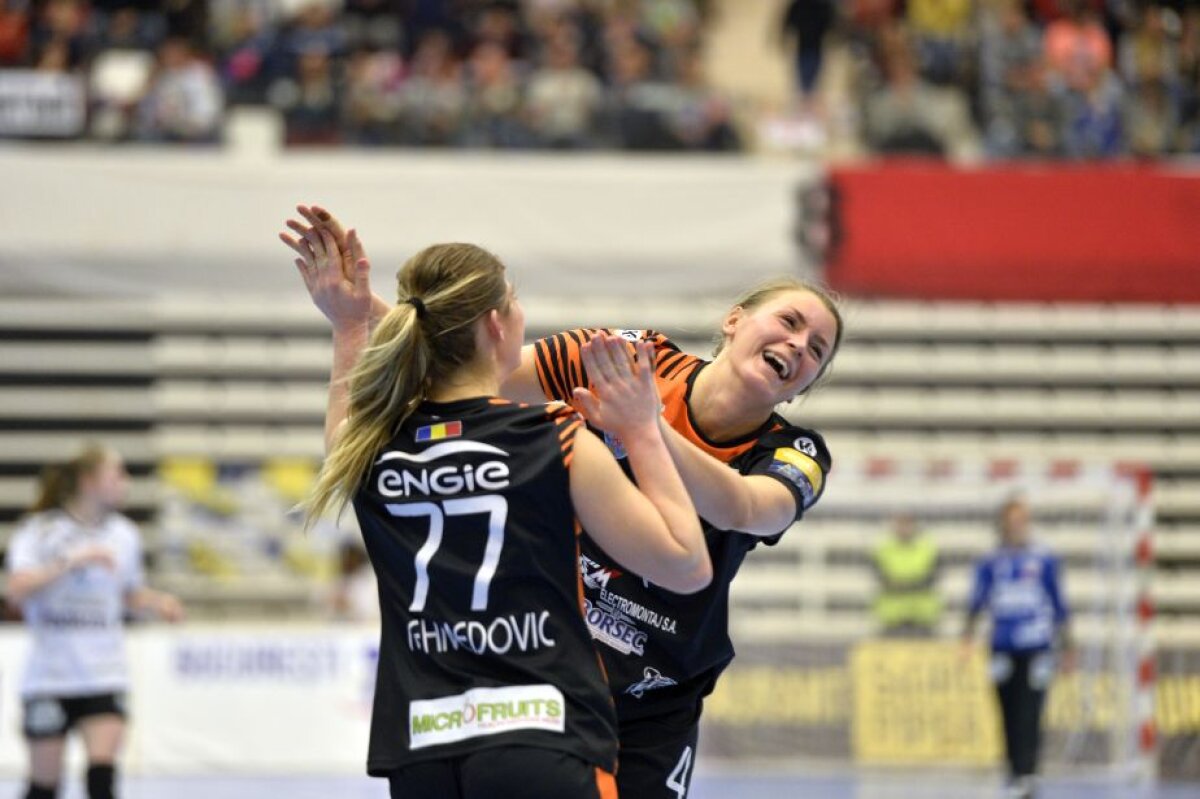 GALERIE FOTO Victorie clară pentru CSM Bucureşti în Liga Campionilor! » Cum arată clasamentul grupei