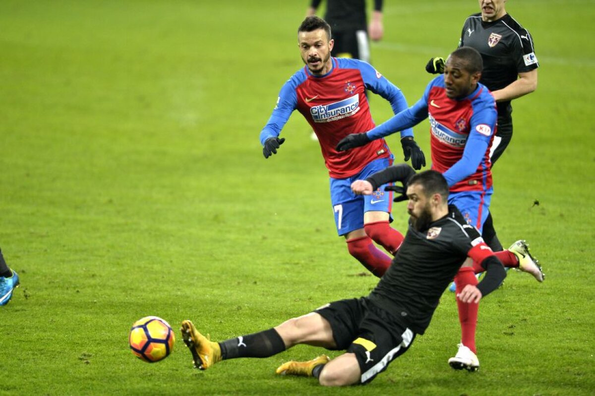 VIDEO + FOTO Steaua s-a făcut de râs și s-a împiedicat acasă de FC Voluntari! Joc modest şi fără idei 