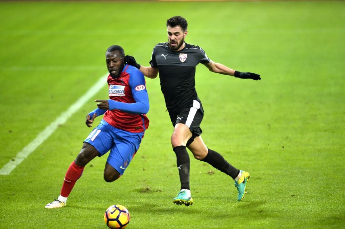 VIDEO + FOTO Steaua s-a făcut de râs și s-a împiedicat acasă de FC Voluntari! Joc modest şi fără idei 