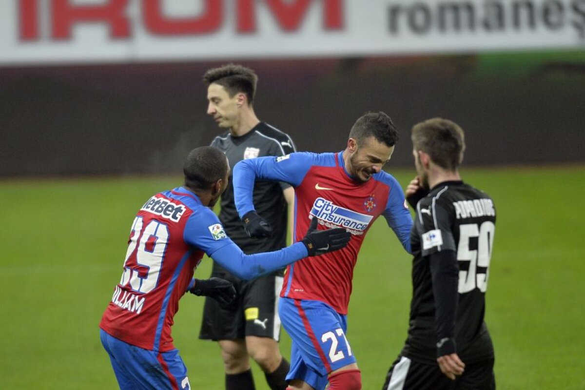 VIDEO + FOTO Steaua s-a făcut de râs și s-a împiedicat acasă de FC Voluntari! Joc modest şi fără idei 