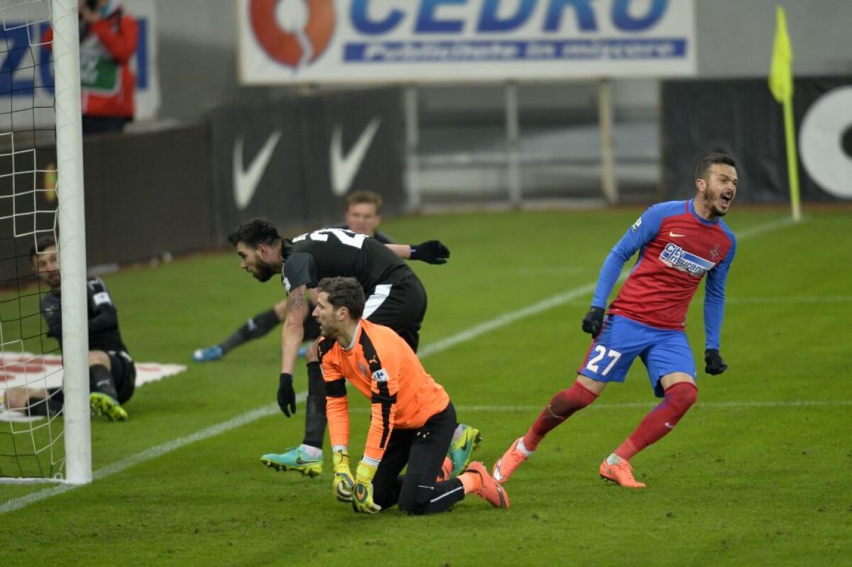 VIDEO + FOTO Steaua s-a făcut de râs și s-a împiedicat acasă de FC Voluntari! Joc modest şi fără idei 