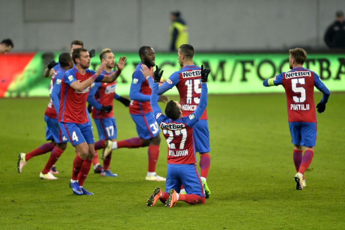 VIDEO + FOTO Steaua s-a făcut de râs și s-a împiedicat acasă de FC Voluntari! Joc modest şi fără idei 