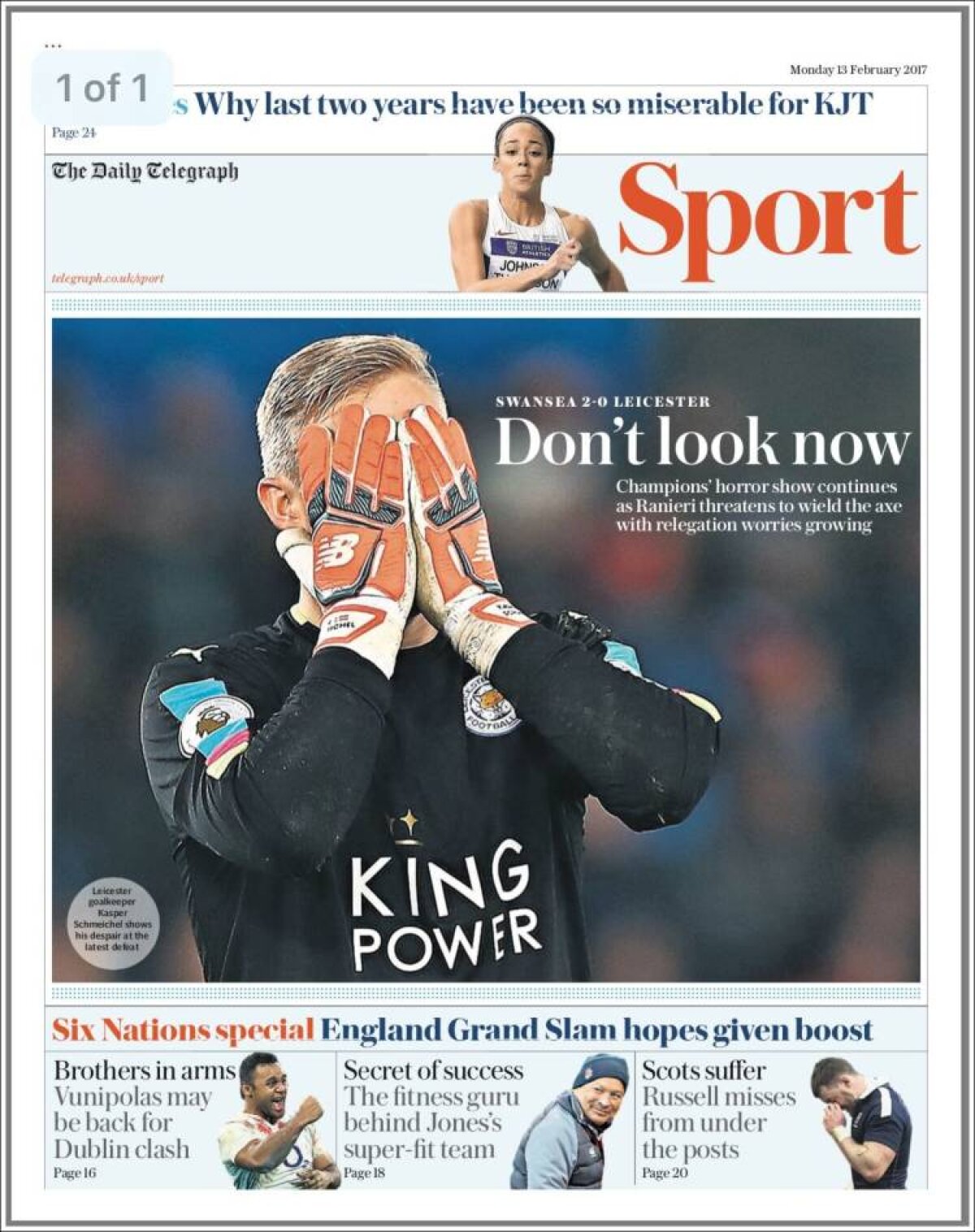 Ce scriu azi ziarele de sport din lume (13 februarie 2017)