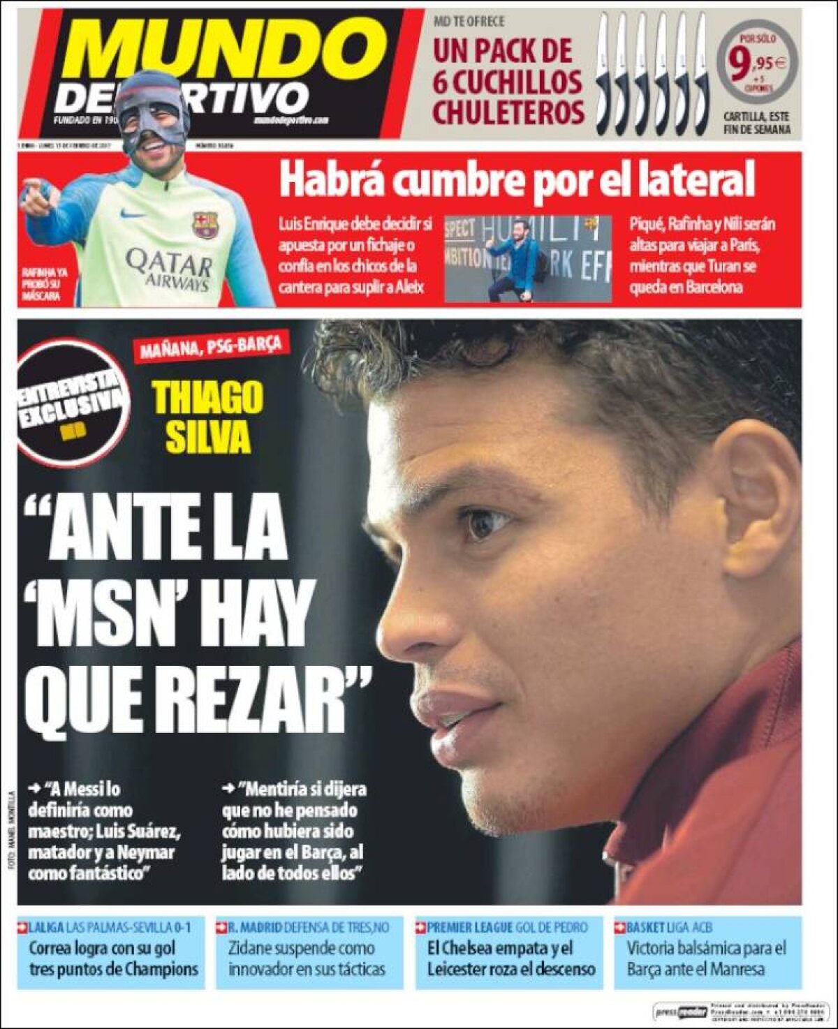 Ce scriu azi ziarele de sport din lume (13 februarie 2017)