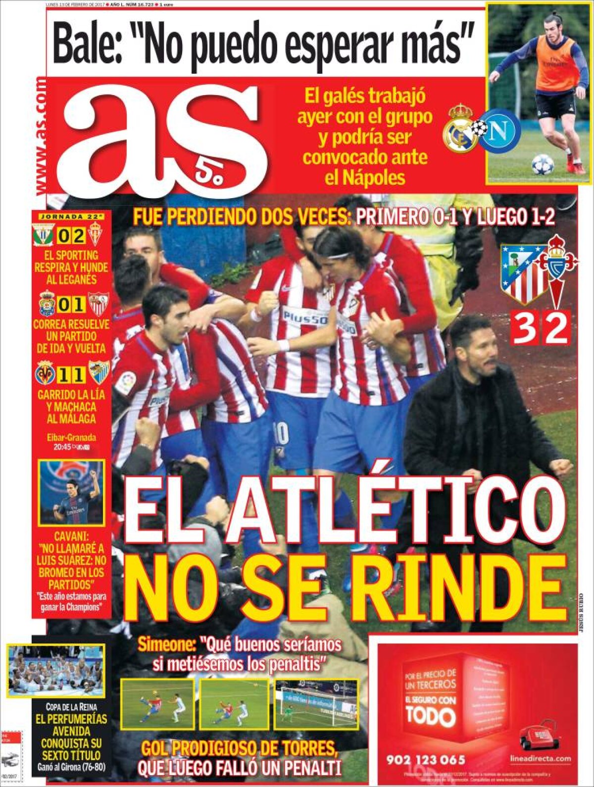 Ce scriu azi ziarele de sport din lume (13 februarie 2017)