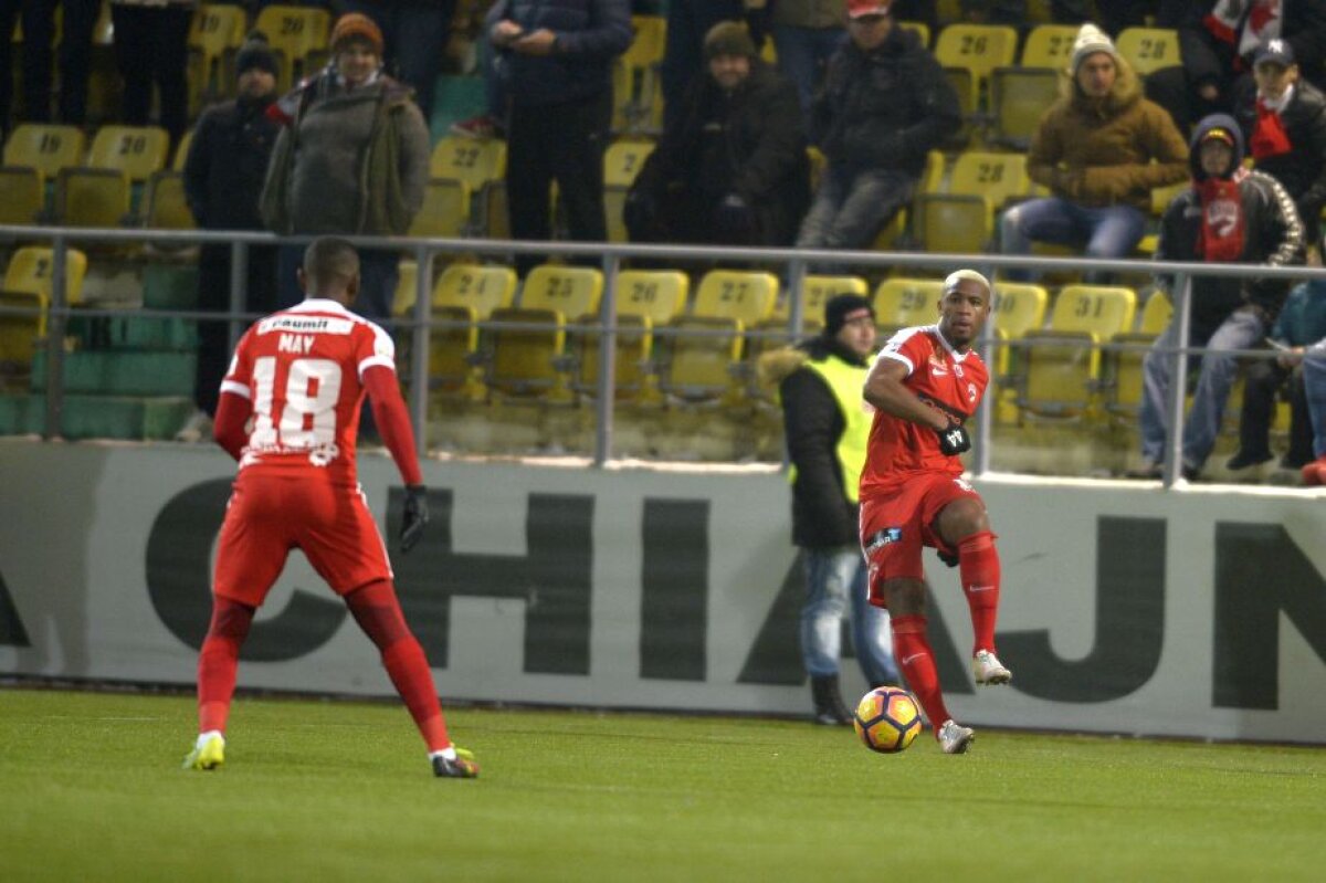 VIDEO+FOTO Repetenți! Dinamoviștii sunt cu un pas în play-out după 1-2 la Chiajna » Au pierdut ambele jocuri împotriva Concordiei în acest sezon 