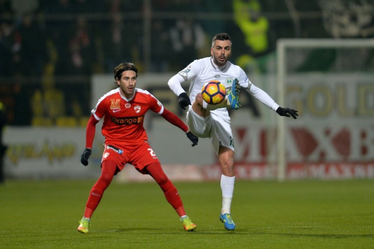 VIDEO+FOTO Repetenți! Dinamoviștii sunt cu un pas în play-out după 1-2 la Chiajna » Au pierdut ambele jocuri împotriva Concordiei în acest sezon 