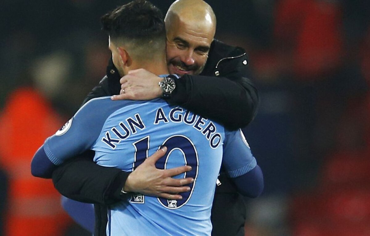 VIDEO Gură de aer pentru Guardiola! City revine pe locul 2 în Premier League, Kun Aguero intră decisiv