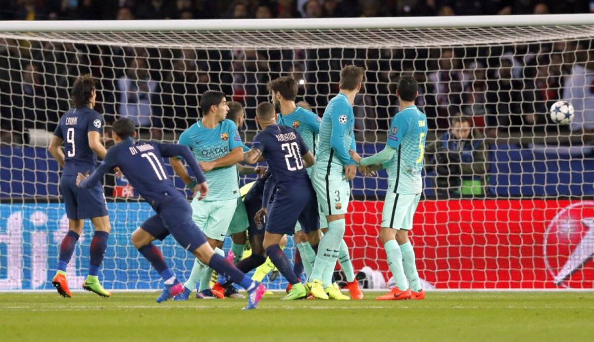 VIDEO+FOTO Seară de vis pentru Di Maria și Cavani! PSG a umilit-o pe Barcelona în "optimile" Ligii Campionilor » Benfica a câștigat cu Borussia Dortmund
