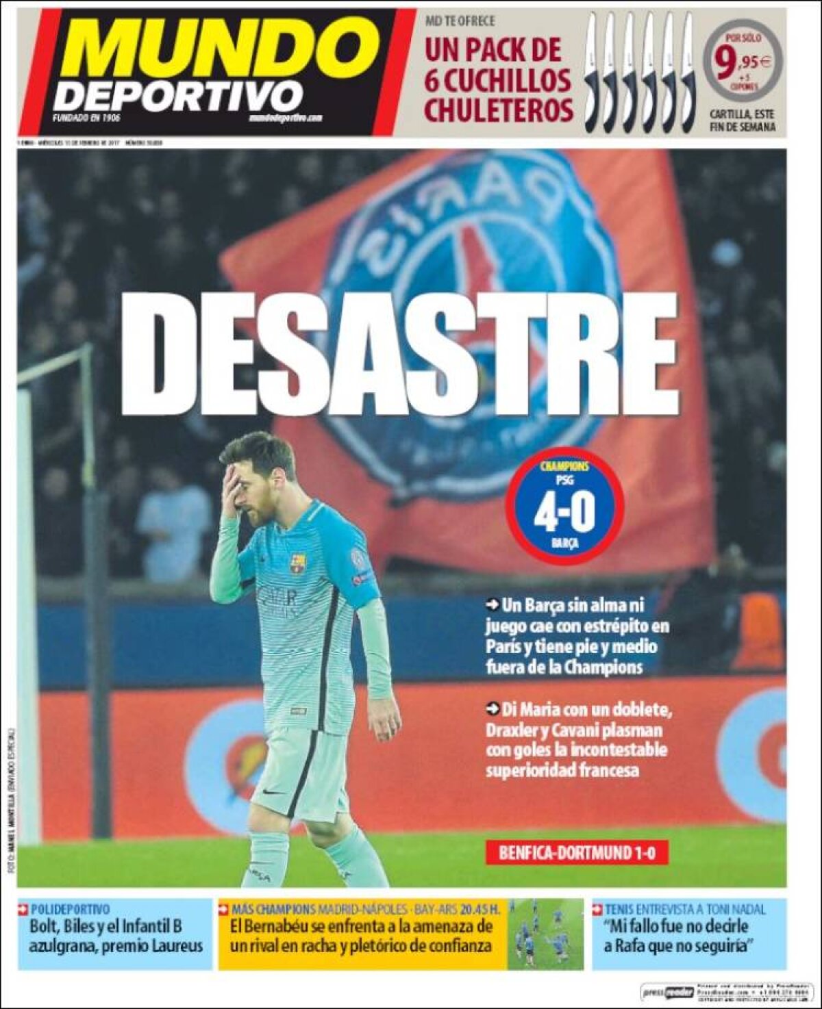 Ce scriu azi ziarele de sport din lume (15 februarie 2017)