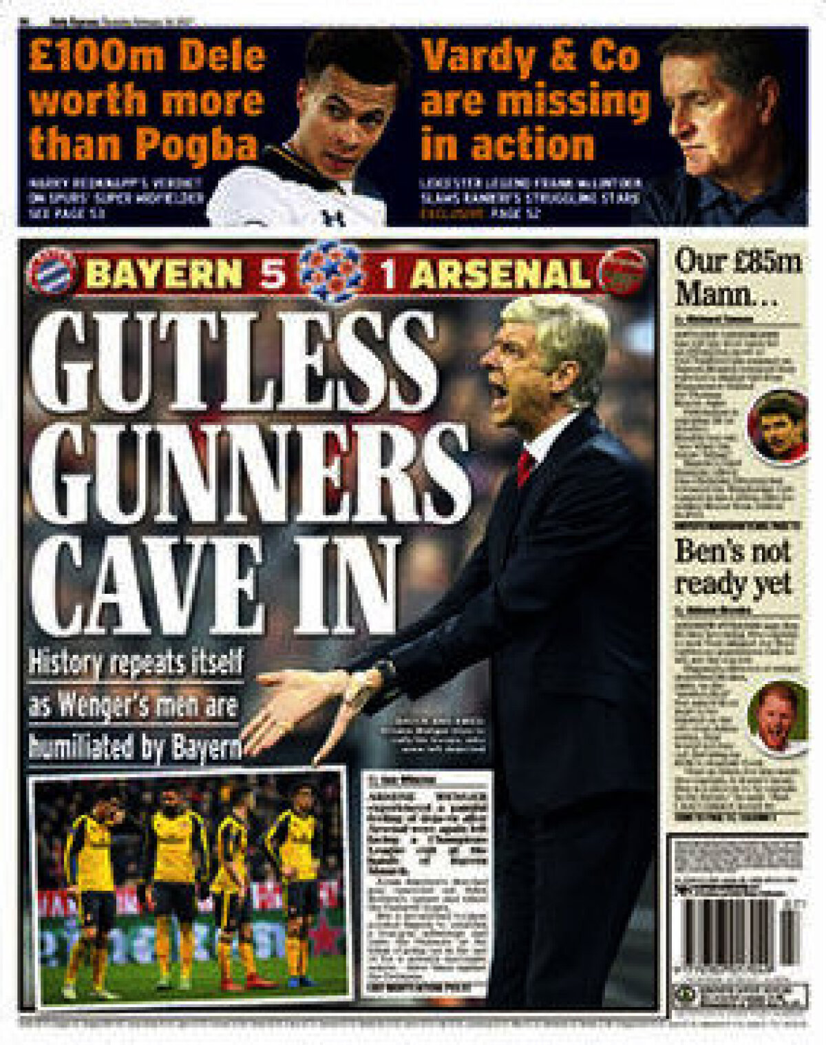 Ce scriu azi ziarele de sport din lume (16 februarie 2017)