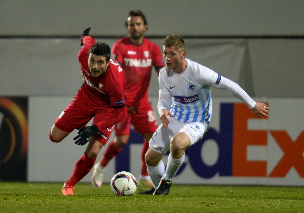 VIDEO+FOTO Astra salvează o remiză în ultimul minut cu Genk după un meci spectaculos, cu 4 goluri! Returul este peste o săptămână