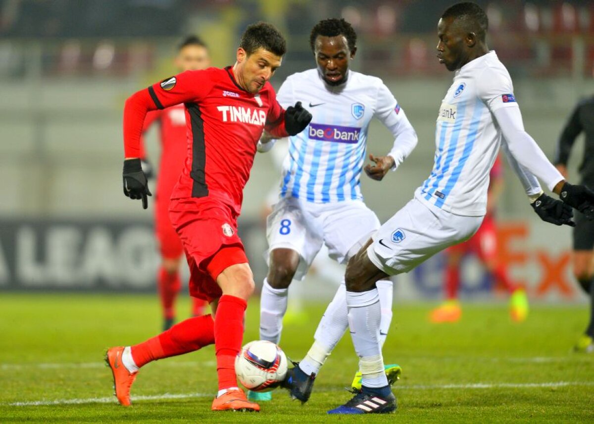 VIDEO+FOTO Astra salvează o remiză în ultimul minut cu Genk după un meci spectaculos, cu 4 goluri! Returul este peste o săptămână