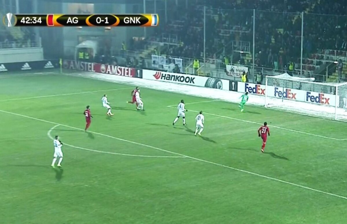 VIDEO + FOTO Capodoperă a Astrei cu Genk! Budescu a marcat un supergol, servit perfect de Teixeira