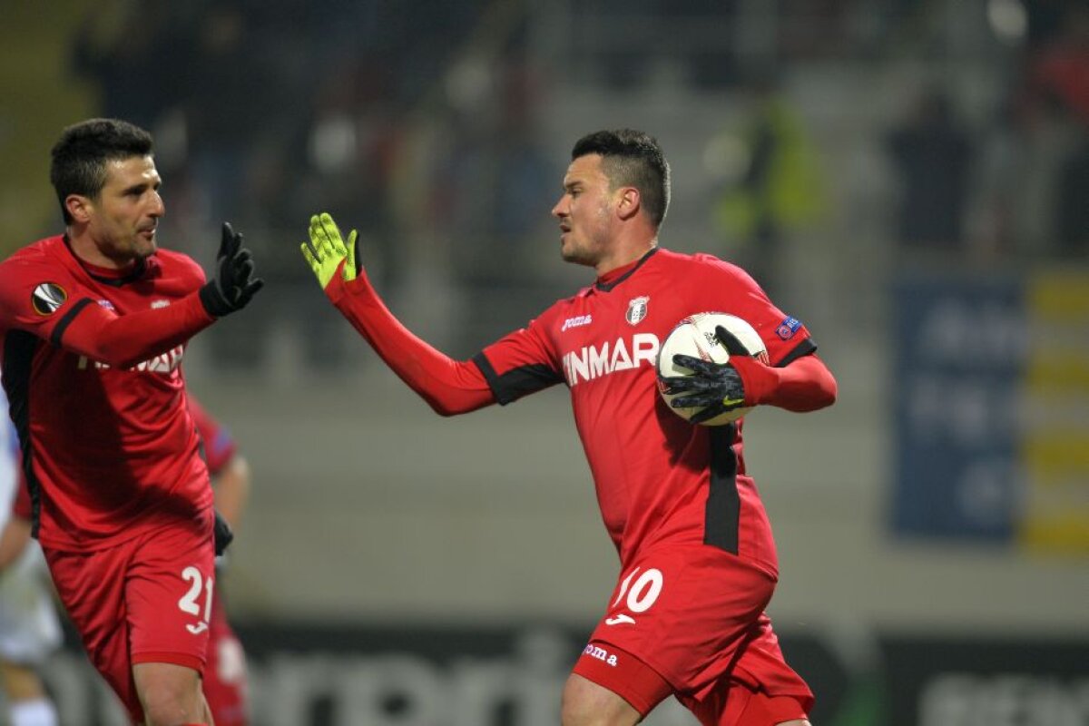 VIDEO+FOTO Astra salvează o remiză în ultimul minut cu Genk după un meci spectaculos, cu 4 goluri! Returul este peste o săptămână