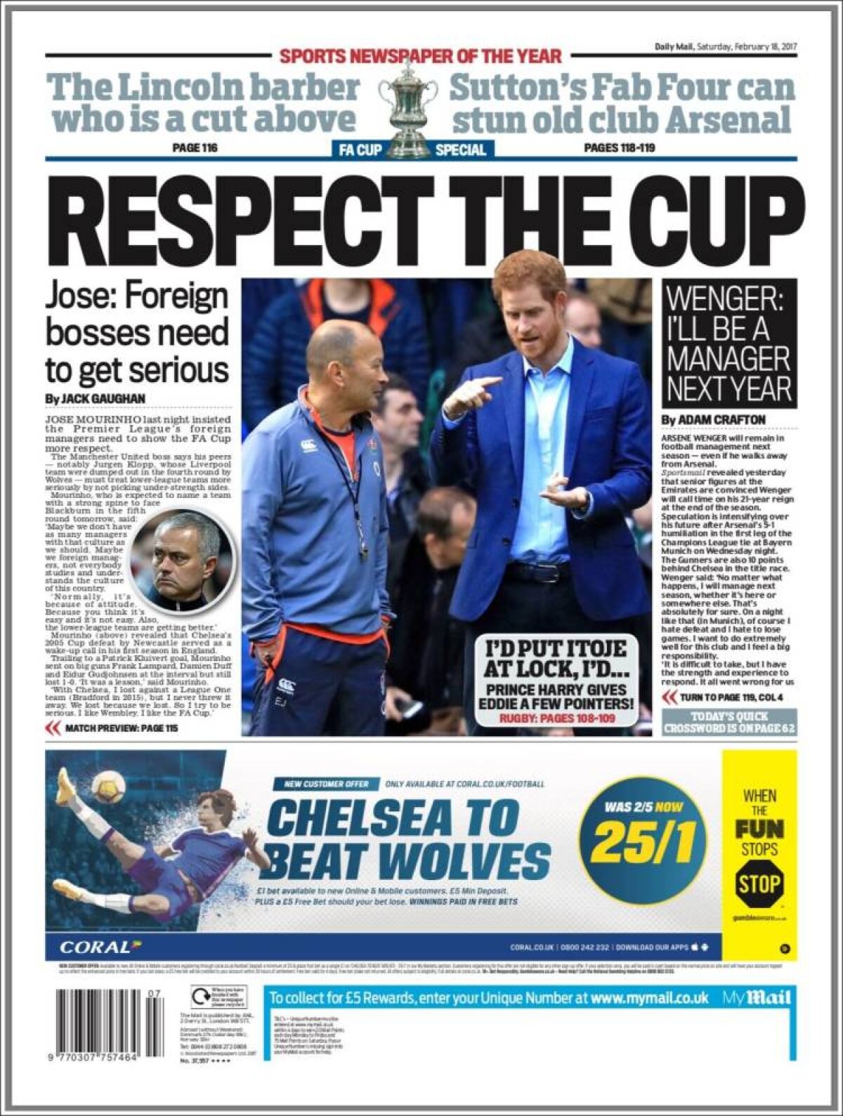 Ce scriu azi ziarele de sport din lume (18 februarie 2017)