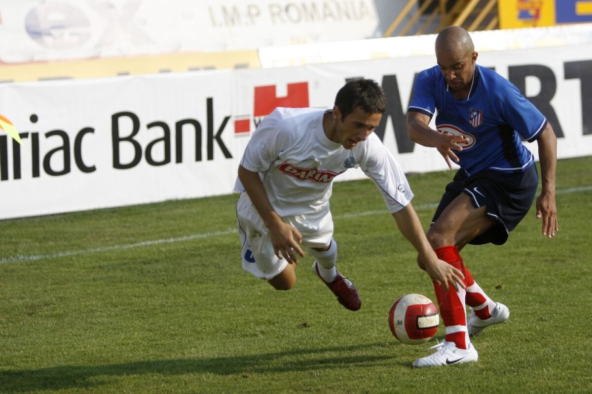 VIDEO Se împlinesc 10 ani de la Gloria - Atletico Madrid » Bistrițenii, la un pas de a elimina o echipă plină de vedete