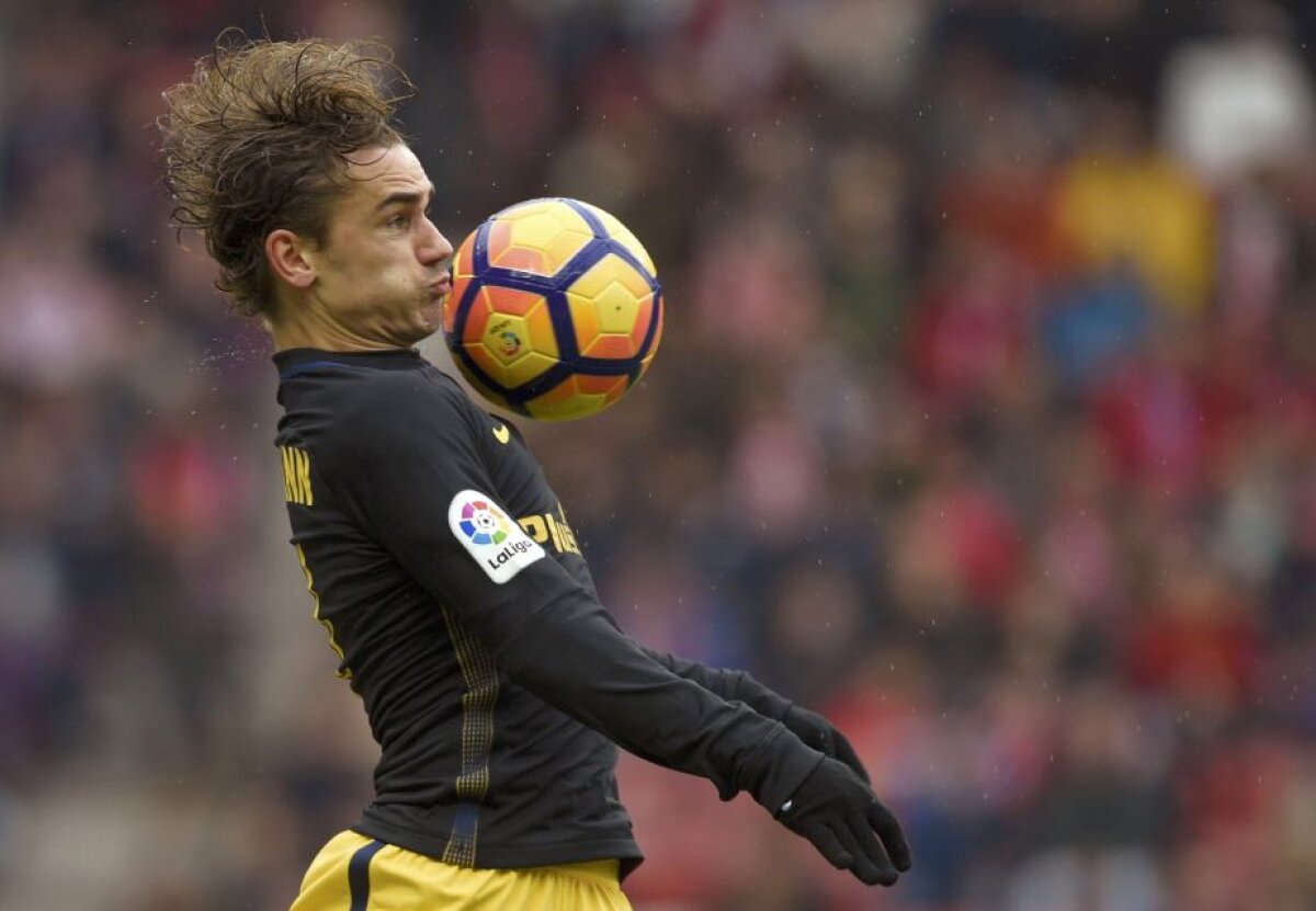 FOTO + VIDEO Show la meciul Gijon - Atletico » Gameiro a făcut hattrick în 5 minute! Un fost jucător de la CFR a jucat 76 de minute