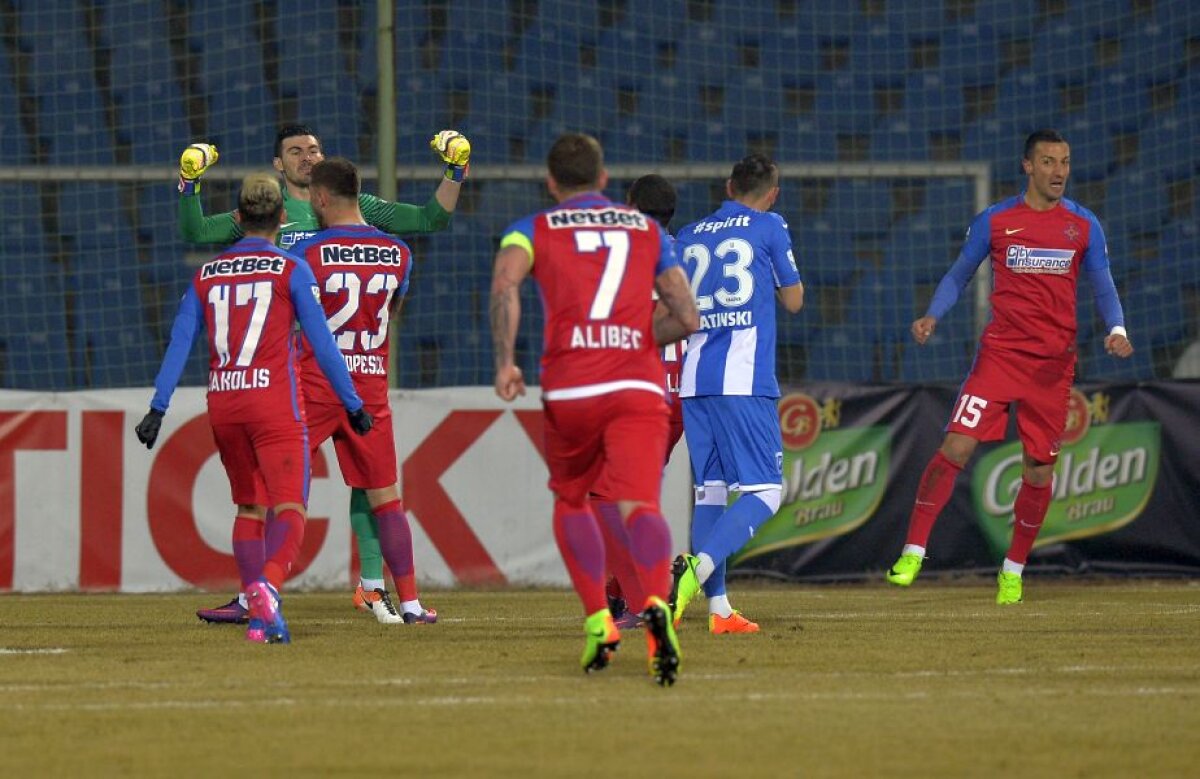 FOTO și VIDEO Victoria renegaților » Steaua câștigă la Severin cu CS U Craiova grație golurilor lui Pintilii și Enache