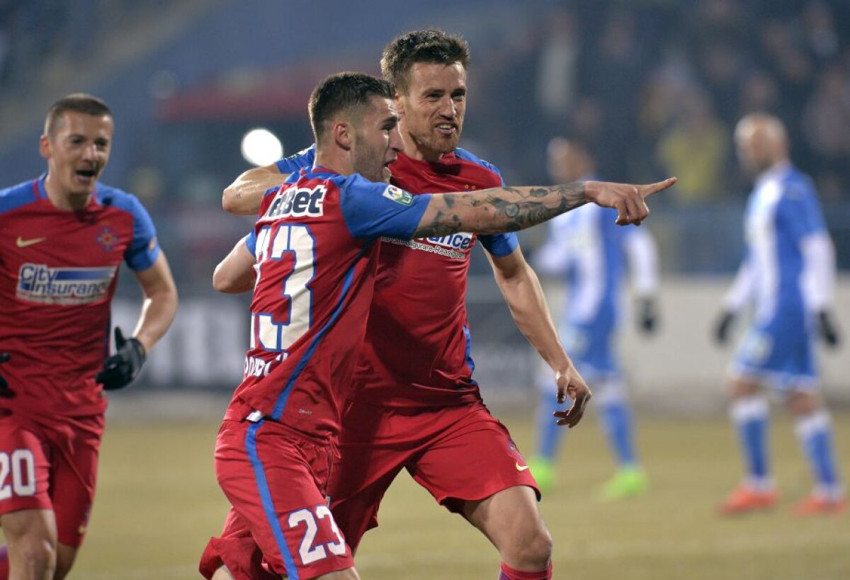 VIDEO+FOTO #steauaesteaua » ”Roş-albaştrii” au învins din nou Craiova, 2-1, după un fotbal solid, ajutată de golurile a doi renegaţi, Pintilii şi Enache