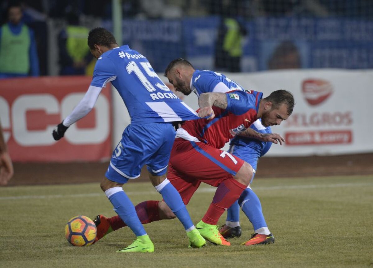 VIDEO+FOTO #steauaesteaua » ”Roş-albaştrii” au învins din nou Craiova, 2-1, după un fotbal solid, ajutată de golurile a doi renegaţi, Pintilii şi Enache