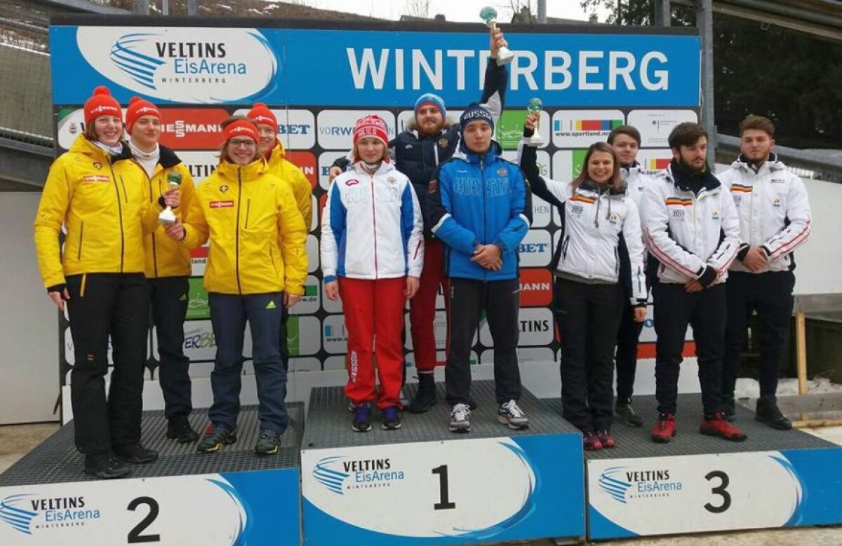 FOTO Medalii de bronz pentru români la Cupa Mondială de bob 