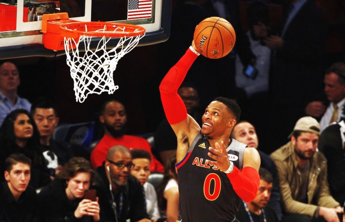 VIDEO + FOTO Spectacol total în All Star Game » Două recorduri doborâte duminică noapte