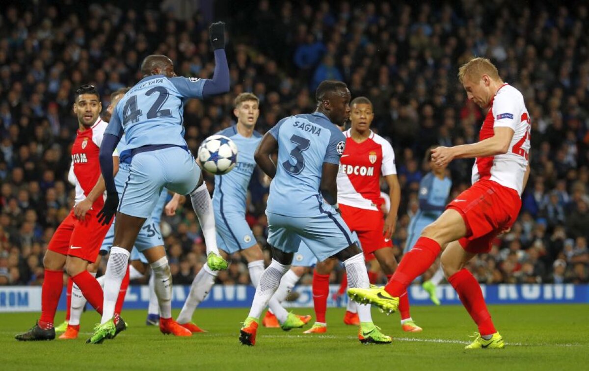 VIDEO+FOTO » 14 goluri într-o seară de vis din "optimile" Ligii Campionilor » Manchester City și AS Monaco au oferit un meci de senzație