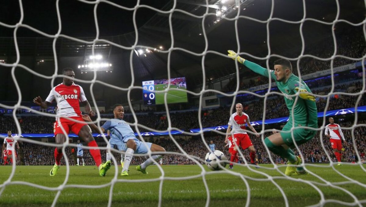 VIDEO+FOTO » 14 goluri într-o seară de vis din "optimile" Ligii Campionilor » Manchester City și AS Monaco au oferit un meci de senzație