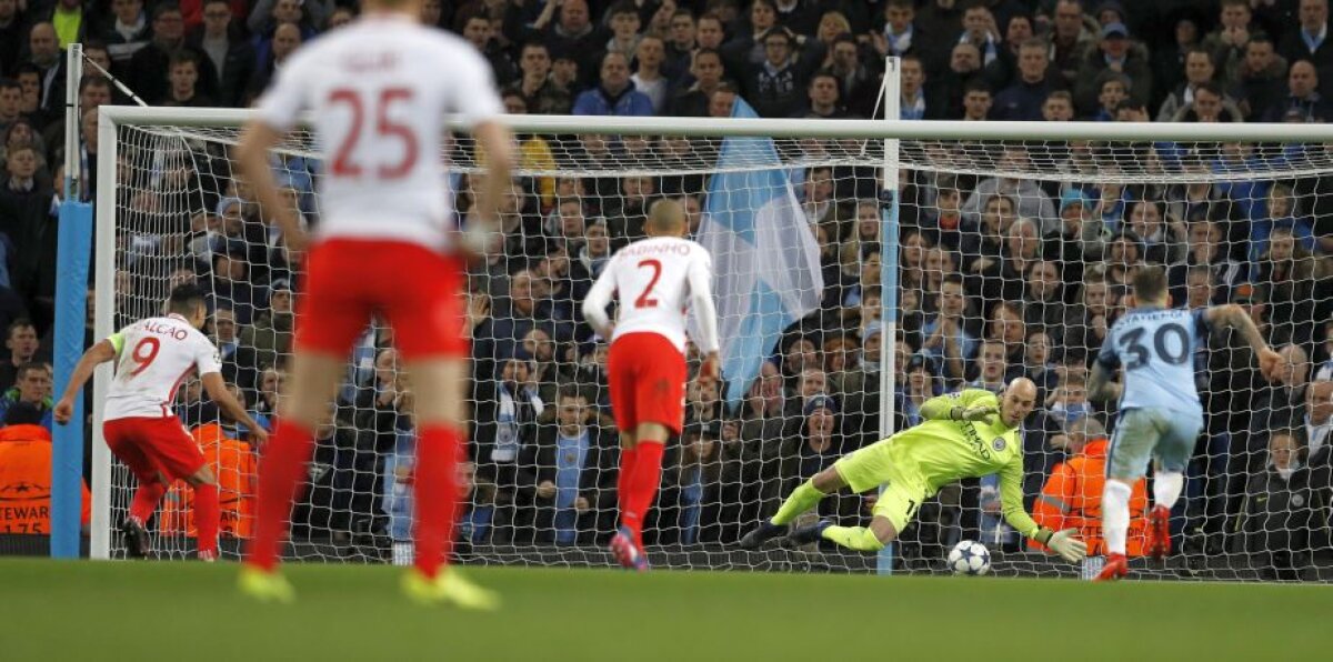 VIDEO+FOTO » 14 goluri într-o seară de vis din "optimile" Ligii Campionilor » Manchester City și AS Monaco au oferit un meci de senzație