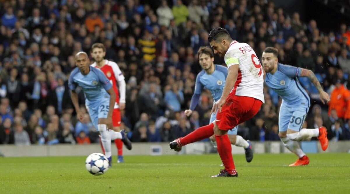 VIDEO+FOTO » 14 goluri într-o seară de vis din "optimile" Ligii Campionilor » Manchester City și AS Monaco au oferit un meci de senzație