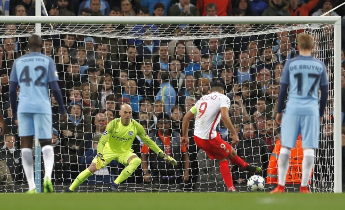 VIDEO+FOTO » 14 goluri într-o seară de vis din "optimile" Ligii Campionilor » Manchester City și AS Monaco au oferit un meci de senzație