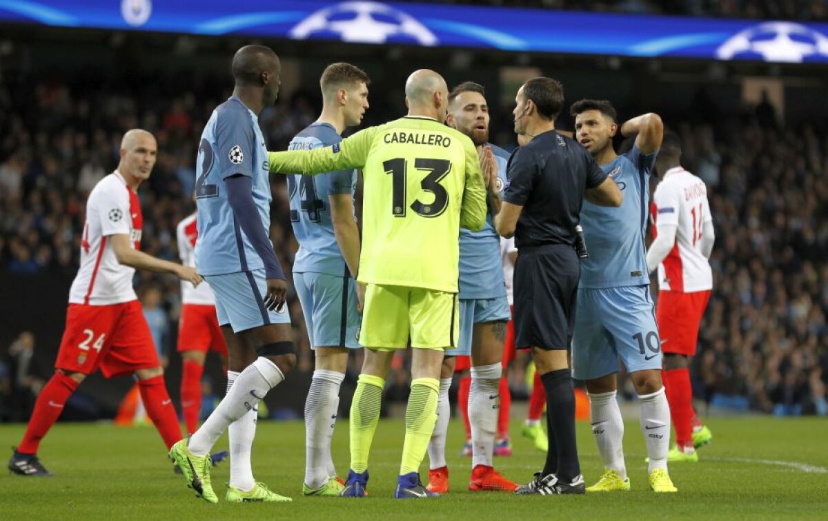 VIDEO+FOTO » 14 goluri într-o seară de vis din "optimile" Ligii Campionilor » Manchester City și AS Monaco au oferit un meci de senzație