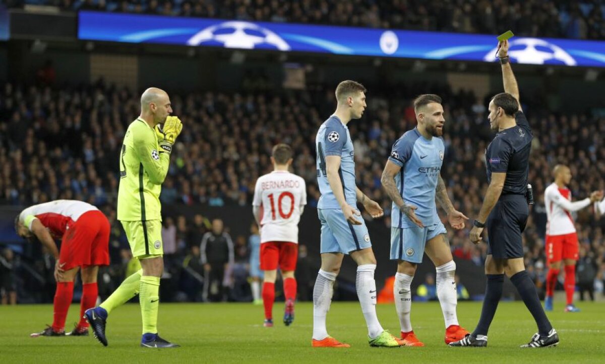 VIDEO+FOTO » 14 goluri într-o seară de vis din "optimile" Ligii Campionilor » Manchester City și AS Monaco au oferit un meci de senzație