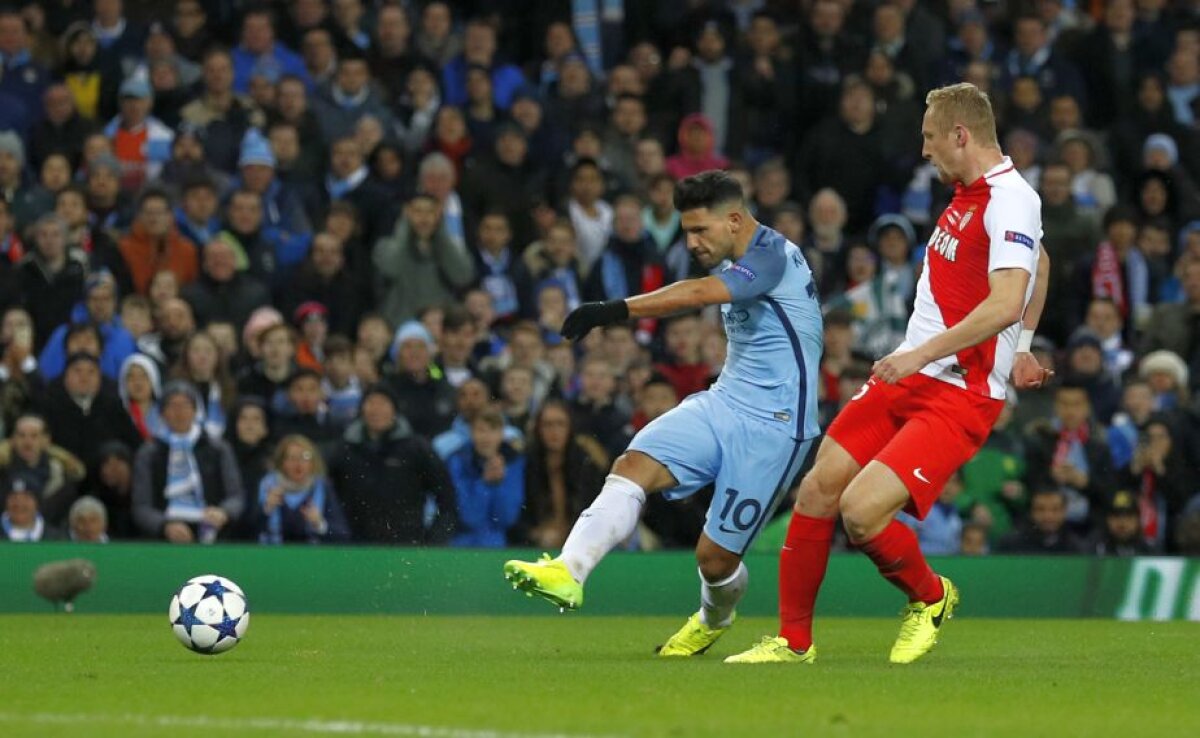 VIDEO+FOTO » 14 goluri într-o seară de vis din "optimile" Ligii Campionilor » Manchester City și AS Monaco au oferit un meci de senzație