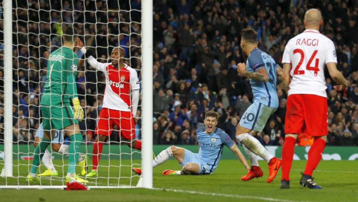 VIDEO+FOTO » 14 goluri într-o seară de vis din "optimile" Ligii Campionilor » Manchester City și AS Monaco au oferit un meci de senzație