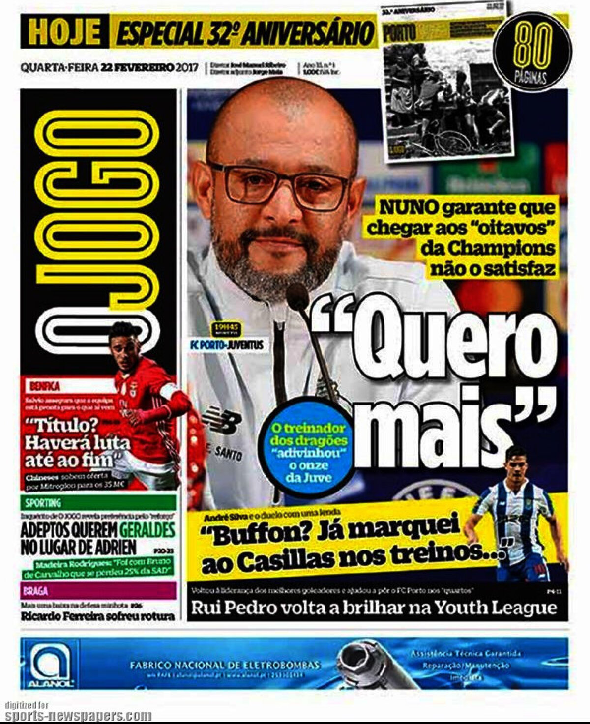 Ce scriu azi ziarele de sport din lume (22 februarie 2017)