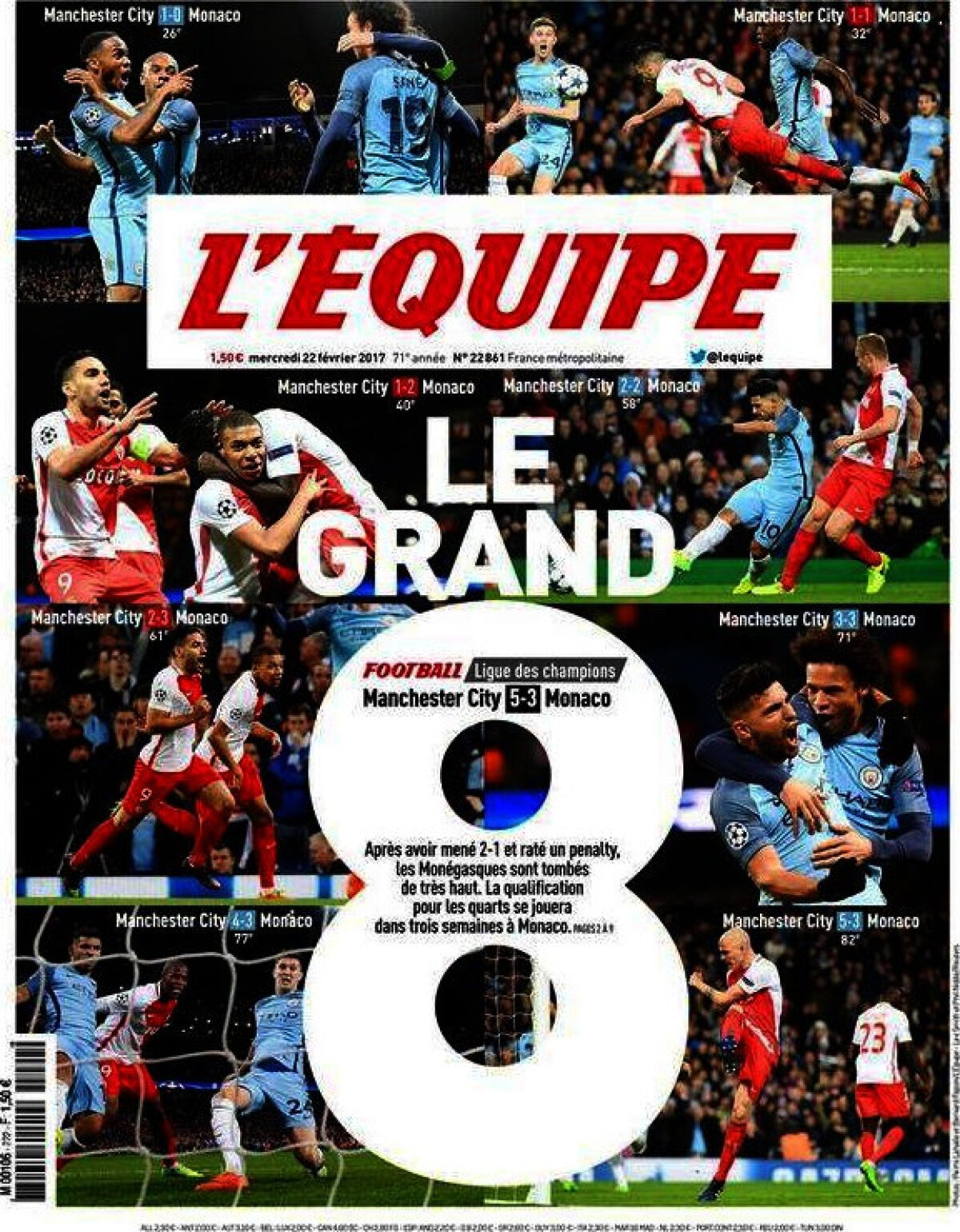 Ce scriu azi ziarele de sport din lume (22 februarie 2017)